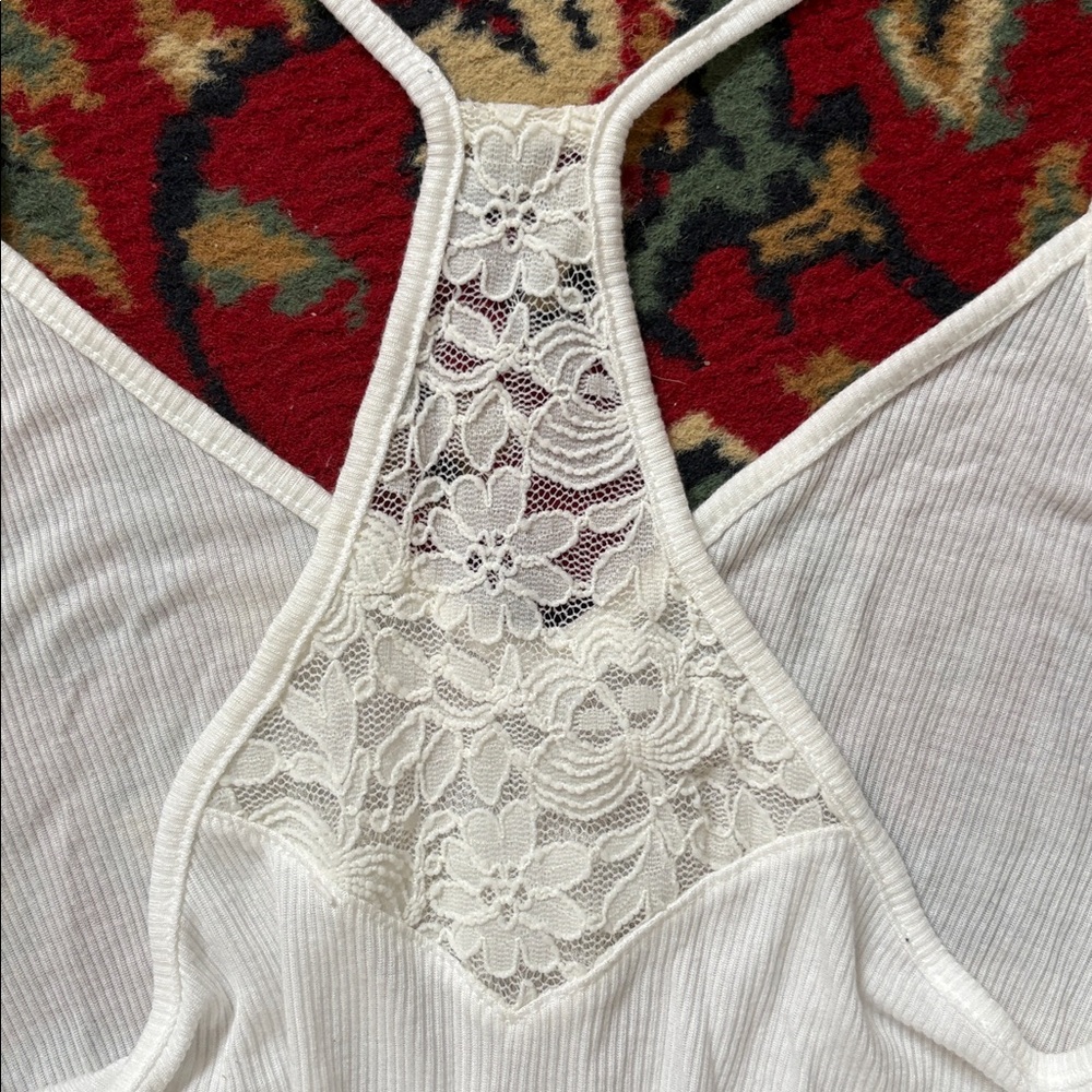 Y2K Ribbed Tank Top - Picture 4 of 4
